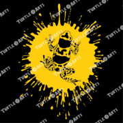 Bumblebee Poison Frog Splatter - Image 2