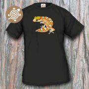 Helmeted Gecko - black