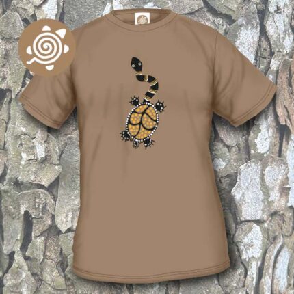 Aboriginal Turtle - Down Under II T-shirt